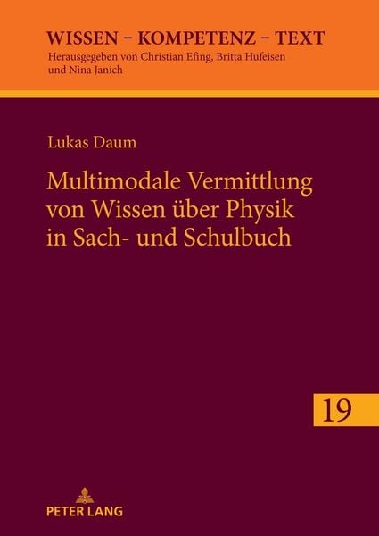 Produktbild: Multimodale Vermittlung von Wissen &uuml;ber Physik in Sach- und Schulbuch