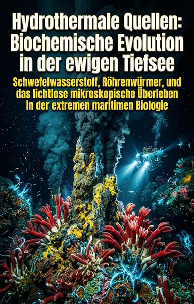 Produktbild: Hydrothermale Quellen: Biochemische Evolution in der ewigen Tiefsee