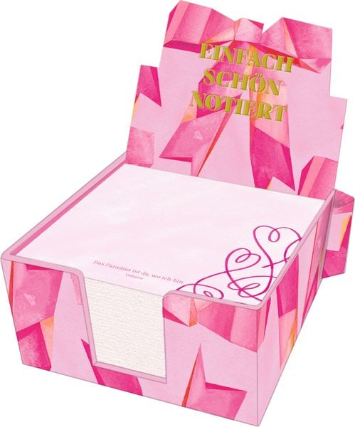 Produktbild: Zettelk&auml;stchen: Einfach sch&ouml;n notiert - All about pink