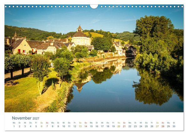 Produktbild: Malerisches Frankreich (Wandkalender 2027 DIN A3 quer), CALVENDO Monatskalender