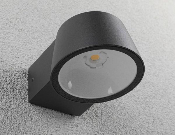 Produktbild: Paulmann Capea 2200K Wand 94713 Au&szlig;enwandleuchte LED 6W Schwarz