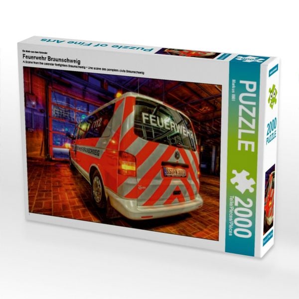 Produktbild: CALVENDO Puzzle Ein Motiv aus dem Kalender Feuerwehr Braunschweig | 2000 Teile Lege-Gr&ouml;&szlig;e 90x67cm Foto-Puzzle f&uuml;r gl&uuml;ckliche Stunden