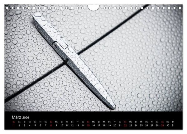 Produktbild: Lamborghini im Regen (Wandkalender 2026 DIN A4 quer), CALVENDO Monatskalender