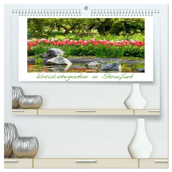 Produktbild: Kreislehrgarten in Steinfurt (hochwertiger Premium Wandkalender 2026 DIN A2 quer), Kunstdruck in Hochglanz