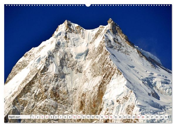 Produktbild: Der Manaslu Himal, gewaltige Bergriesen (Wandkalender 2027 DIN A2 quer), CALVENDO Monatskalender