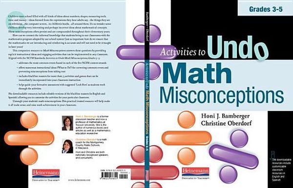 Produktbild: Activities to Undo Math Misconceptions, Grades 3-5