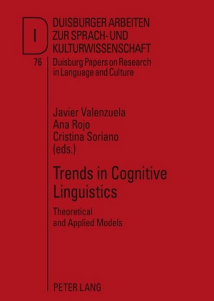 Produktbild: Trends in Cognitive Linguistics