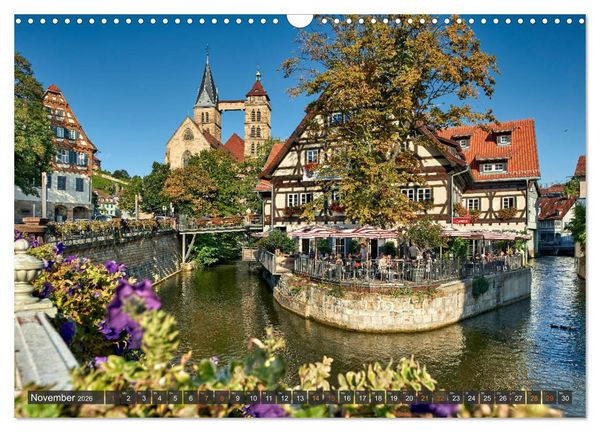 Produktbild: Esslingen am Neckar. Ein- und Ausblicke von Andreas Voigt (Wandkalender 2026 DIN A3 quer), CALVENDO Monatskalender