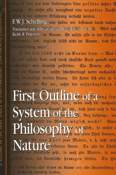Produktbild: First Outline of a System of the Philosophy of Nature