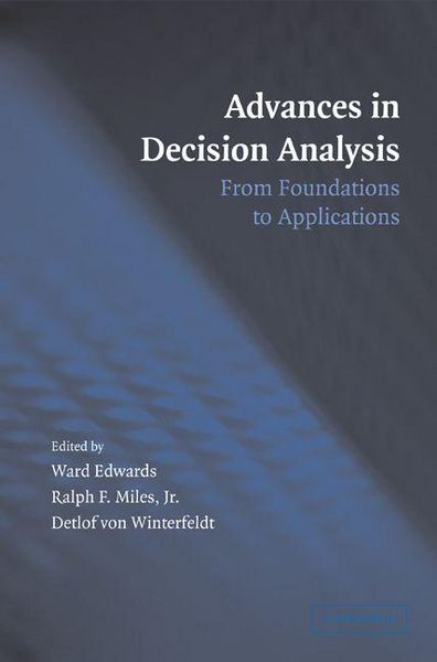 Produktbild: Advances in Decision Analysis