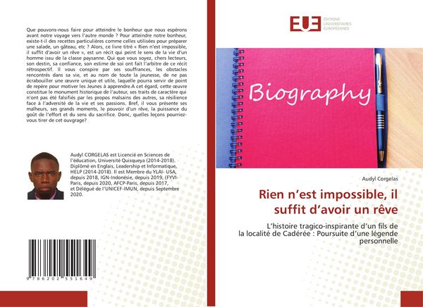 Produktbild: Rien n'est impossible, il suffit d'avoir un r&ecirc;ve