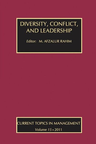 Produktbild: Diversity, Conflict, and Leadership