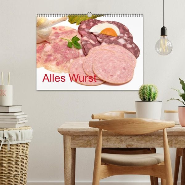 Produktbild: Alles Wurst (Wandkalender 2026 DIN A3 quer), CALVENDO Monatskalender