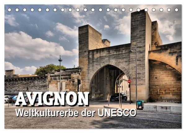 Produktbild: Avignon - Weltkulturerbe der UNESCO (Tischkalender 2026 DIN A5 quer), CALVENDO Monatskalender