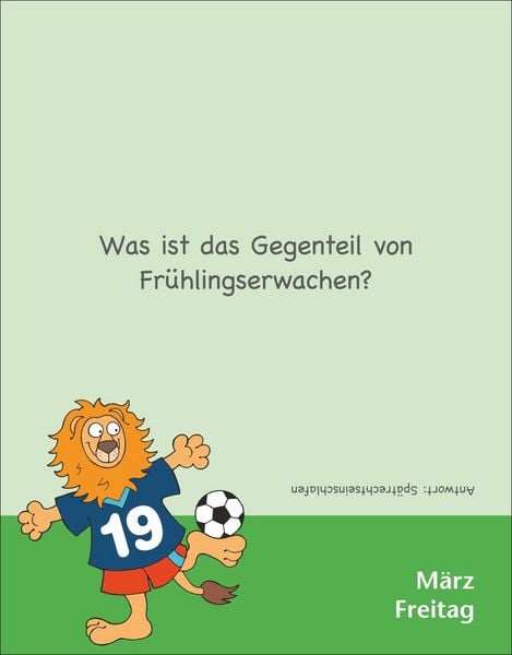 Produktbild: Witze f&uuml;r Kids Tagesabrei&szlig;kalender 2027