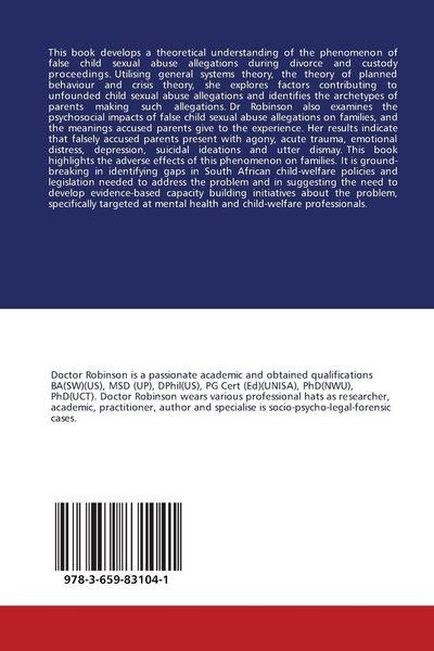Produktbild: False allegations of child sexual abuse in divorce proceedings