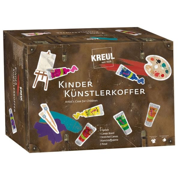 KREUL Kinder-Künstlerkoffer 12x20ml