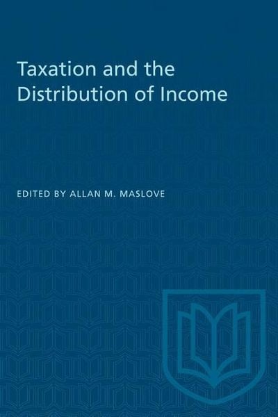 Produktbild: Taxation and the Distribution of Income
