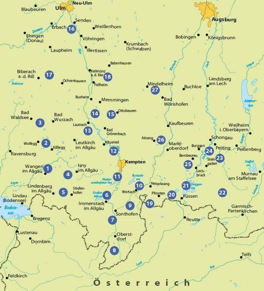 Produktbild: BVA Die 27 sch&ouml;nsten E-Bike Touren im Allg&auml;u