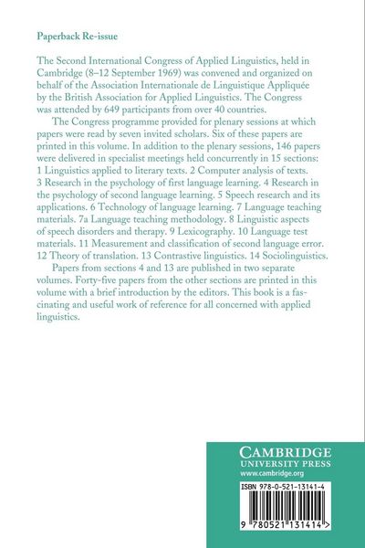 Produktbild: Applications of Linguistics