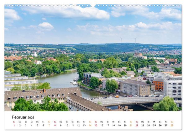 Produktbild: Kassel - wundersch&ouml;ne Stadt in Nordhessen (Wandkalender 2026 DIN A2 quer), CALVENDO Monatskalender