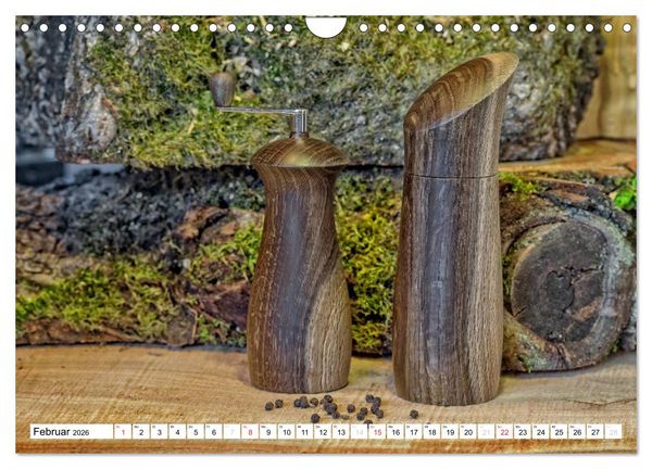 Produktbild: Holz entt&auml;uscht nie (Wandkalender 2026 DIN A4 quer), CALVENDO Monatskalender