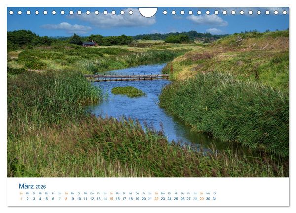 Produktbild: D&auml;nemarks Nordseek&uuml;ste - S&uuml;dj&uuml;tland (Wandkalender 2026 DIN A4 quer), CALVENDO Monatskalender