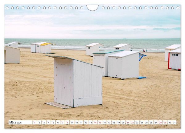 Produktbild: Blankenberge - belgischer K&uuml;stenort (Wandkalender 2026 DIN A4 quer), CALVENDO Monatskalender