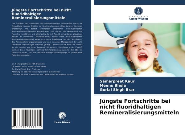 Produktbild: J&uuml;ngste Fortschritte bei nicht fluoridhaltigen Remineralisierungsmitteln