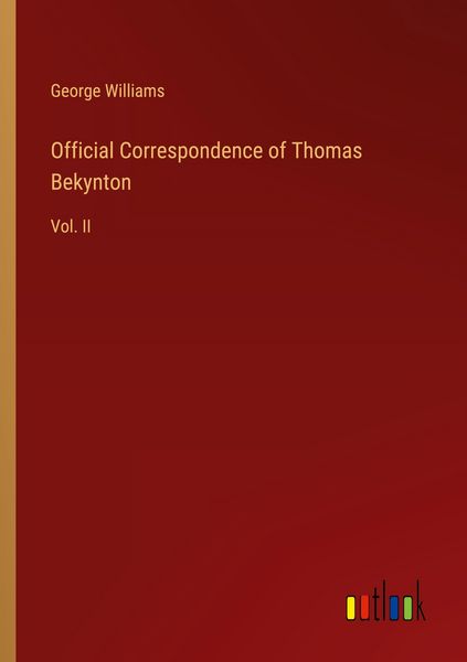 Produktbild: Official Correspondence of Thomas Bekynton