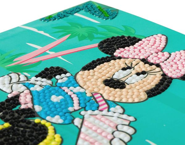 Produktbild: Craft Buddy CCK-DNY807 - Crystal Art, Minnie on Holiday,18x18cm, Multi