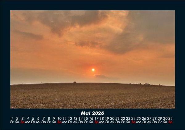 Produktbild: Sonnenuntergang 2026 Fotokalender DIN A5