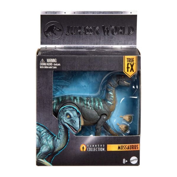 Produktbild: Jurassic World Hammond Collection Human/Dino Pack - Mussaurus