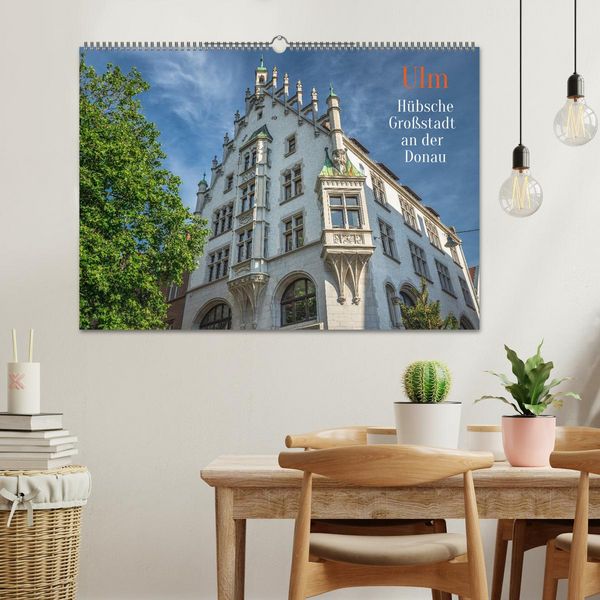 Produktbild: Ulm - H&uuml;bsche Gro&szlig;stadt an der Donau (Wandkalender 2026 DIN A2 quer), CALVENDO Monatskalender