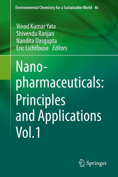 Produktbild: Nanopharmaceuticals: Principles and Applications Vol. 1
