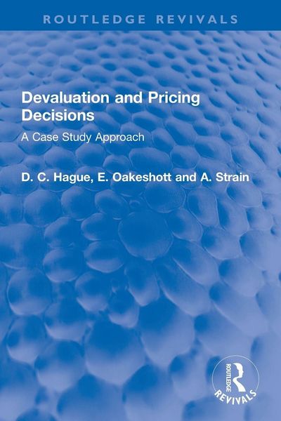 Produktbild: Devaluation and Pricing Decisions