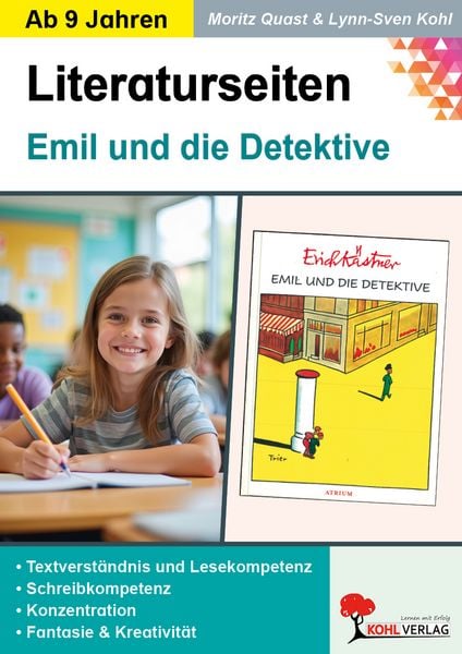 Produktbild: Emil und die Detektive - Literaturseiten