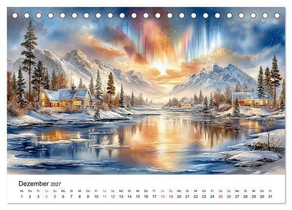 Produktbild: Kanada - Weite, Wasser, Wunder (Tischkalender 2027 DIN A5 quer), CALVENDO Monatskalender