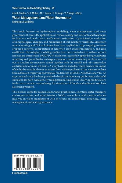 Produktbild: Water Management and Water Governance