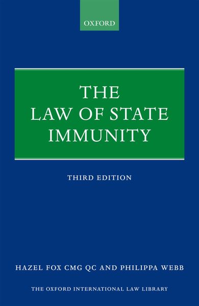 Produktbild: The Law of State Immunity