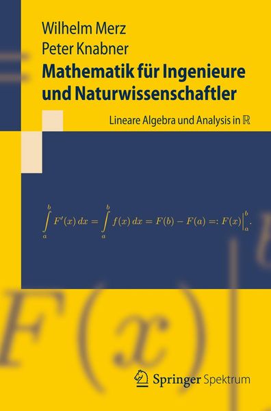 Produktbild: Mathematik f&uuml;r Ingenieure und Naturwissenschaftler