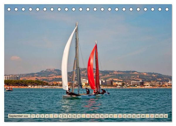 Produktbild: Abruzzen, vom Apennin bis an die Adria (Tischkalender 2026 DIN A5 quer), CALVENDO Monatskalender