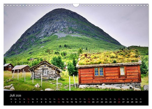 Produktbild: Atemberaubendes Norwegen (Wandkalender 2026 DIN A3 quer), CALVENDO Monatskalender