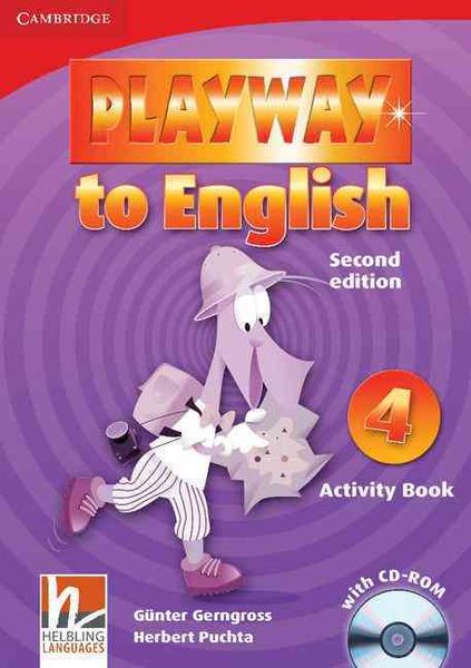 Playway to English Level 4 Activity Book [With CDROM]