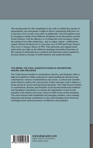 Produktbild: Sartre, Jews, and the Other