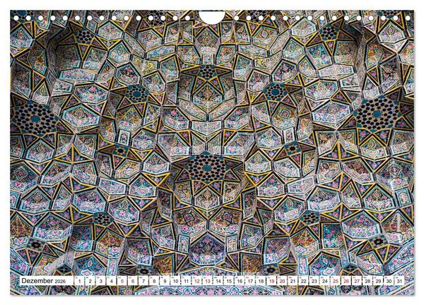 Produktbild: St&auml;dte des Irans - Shiraz (Wandkalender 2026 DIN A4 quer), CALVENDO Monatskalender