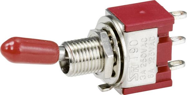 Produktbild: TRU COMPONENTS TC-9353980 Wippschalter 250 V/AC 3A 1 x Ein/Ein rastend 1St.