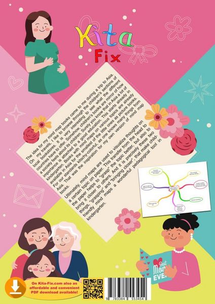 Produktbild: KitaFix-Mindmap Mother's Day (Ready-made thought maps for Preschool work in Daycare and Kindergarten)