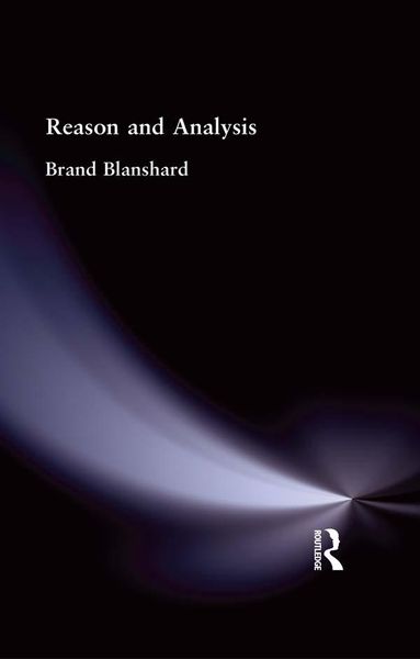Produktbild: Reason and Analysis