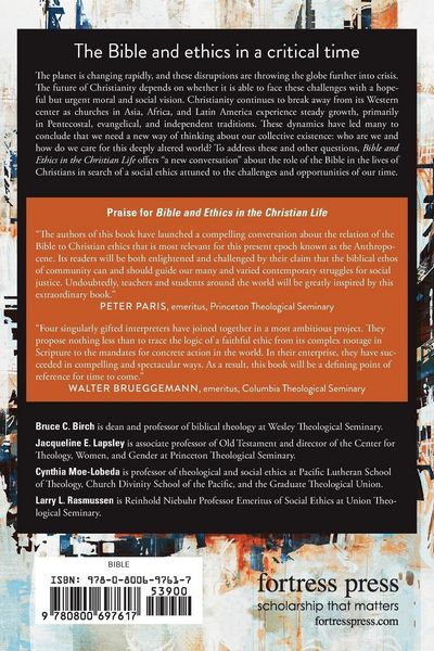 Produktbild: Bible and Ethics in the Christian Life